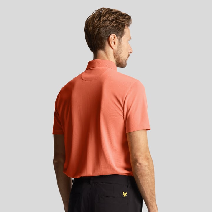 Golf Tech Polo Rød Lyle & Scott