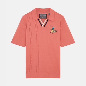 The Gregor Knitted Pink Lyle & Scott