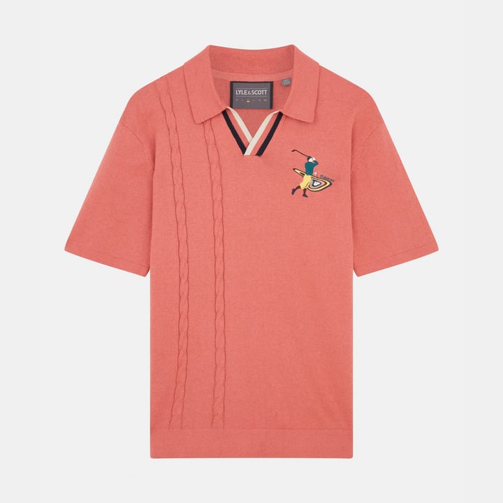 The Gregor Knitted Pink Lyle & Scott