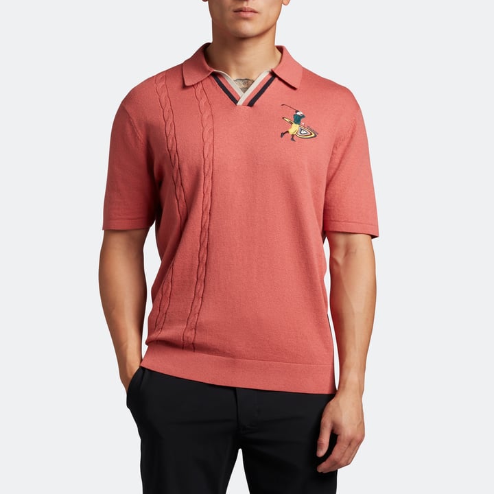 The Gregor Knitted Pink Lyle & Scott