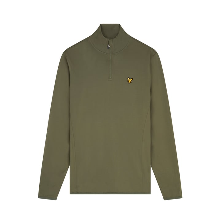 Tech 1/4 Zip Midlayer Grøn Lyle & Scott