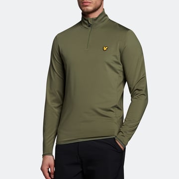 Tech 1/4 Zip Midlayer Grøn Lyle & Scott