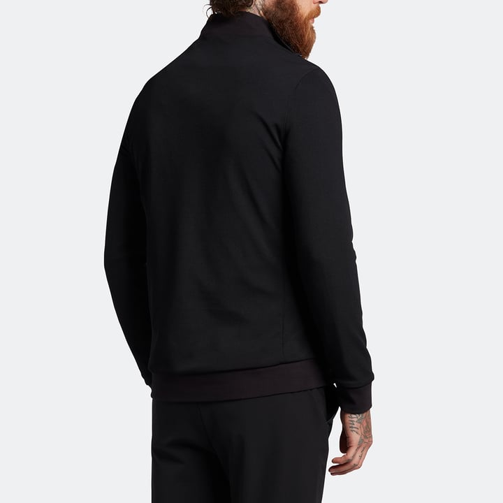 Windshield 1/2 Zip Schwarz Lyle & Scott