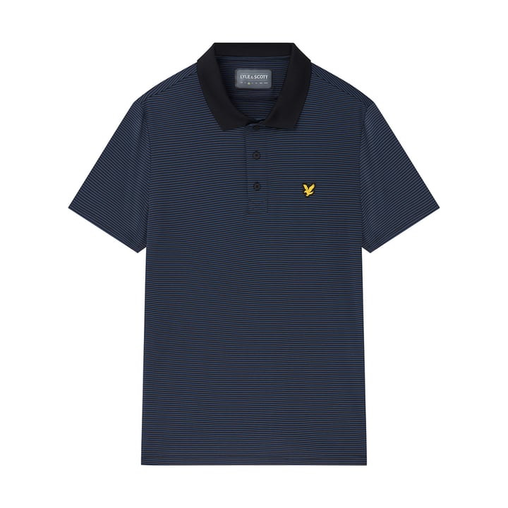 Light Micro Stripe Blå Lyle & Scott