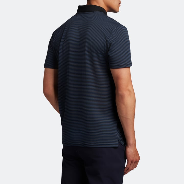 Light Micro Stripe Blå Lyle & Scott