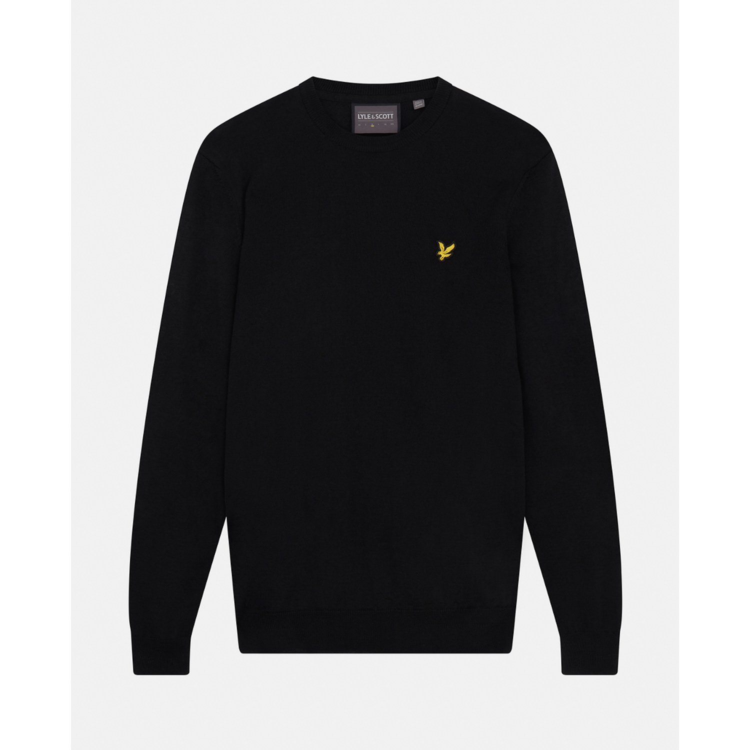 Crew Neck Pullover Black