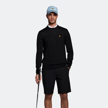 Crew Neck Pullover Sort Lyle & Scott