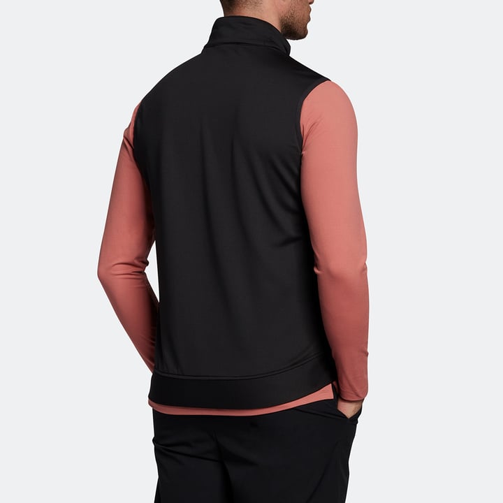Quilted Back Fleece Gillet Schwarz Lyle & Scott