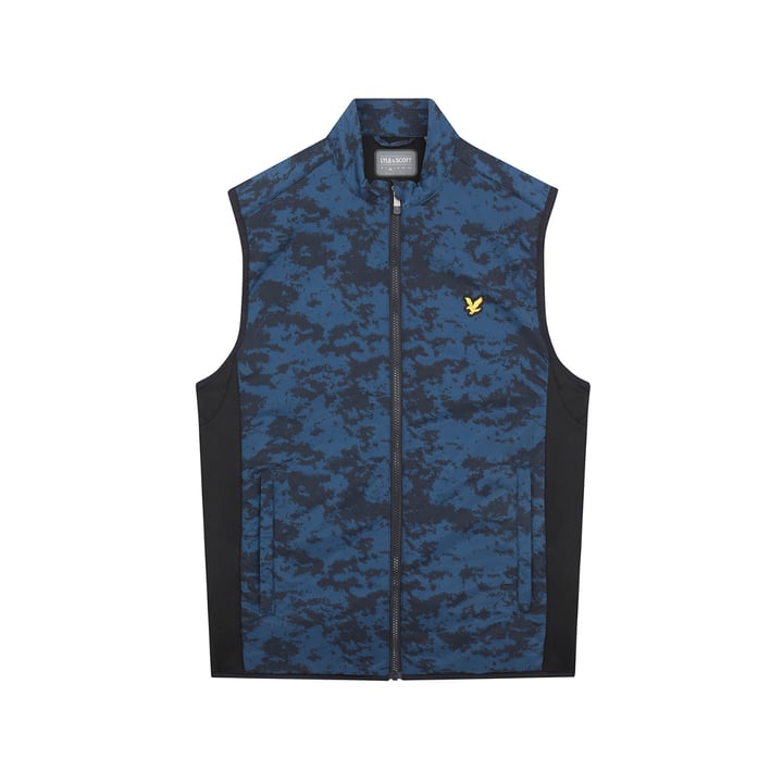 Seafoam Gillet Blå Lyle & Scott