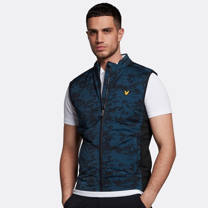Seafoam Gillet Blå Lyle & Scott