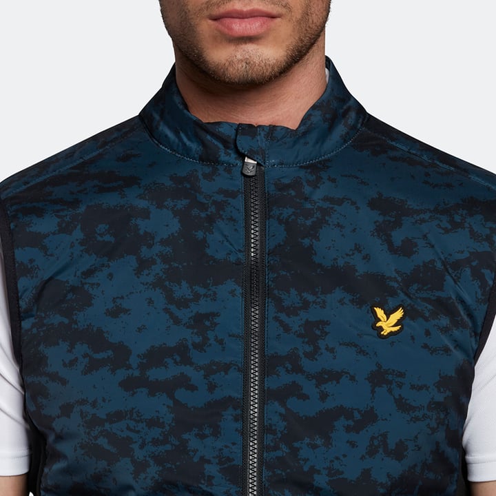 Seafoam Gillet Blå Lyle & Scott
