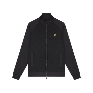 Check Quilt Back Fleece Schwarz Lyle & Scott