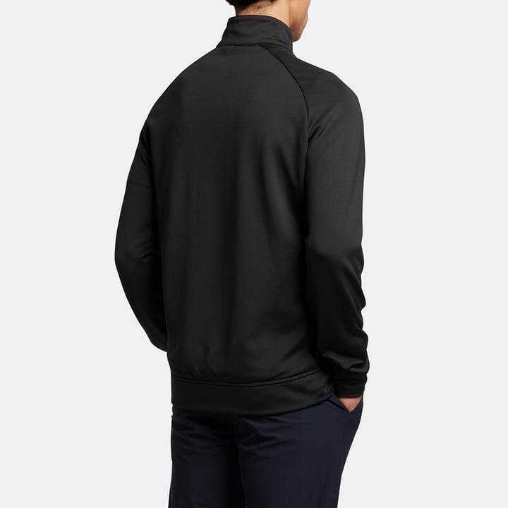 Check Quilt Back Fleece Schwarz Lyle & Scott
