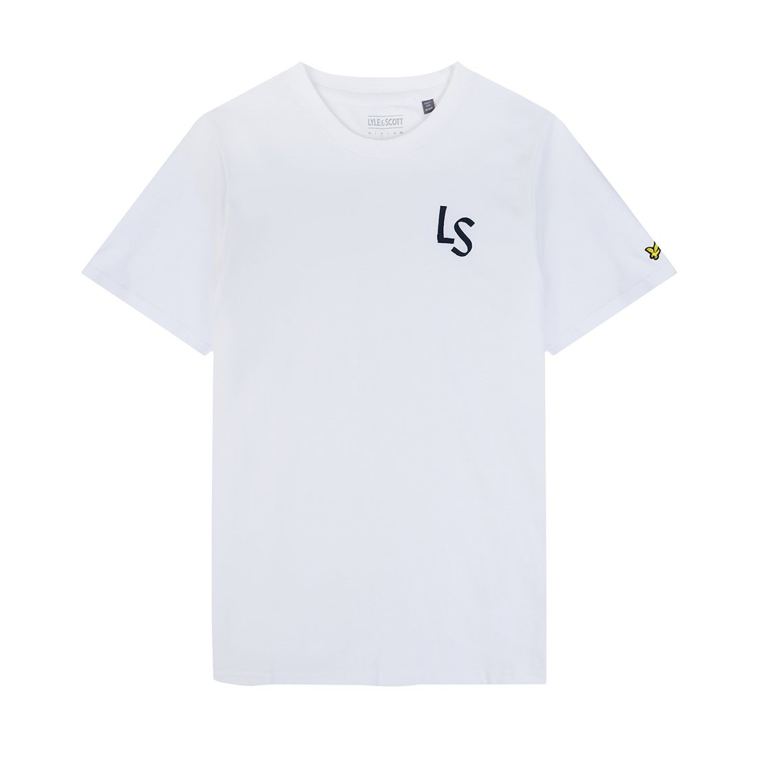 LS Logo T-Shirt Blanche Lyle & Scott