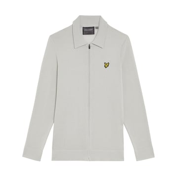 Airlight Knitted Cardigan Grau Lyle & Scott
