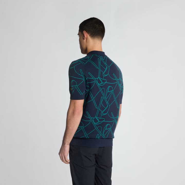 Outline Knitted Polo Lyle & Scott