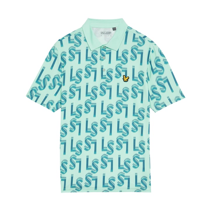 Monogram Printed Polo Lyle & Scott