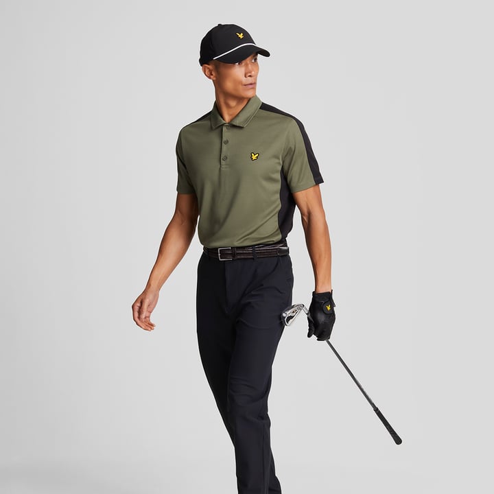 Airlight Tech Trackies Schwarz Lyle & Scott
