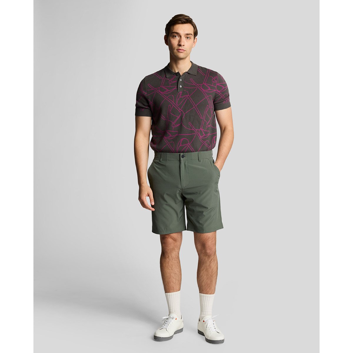 5 Pocket Golf Short Lyle & Scott