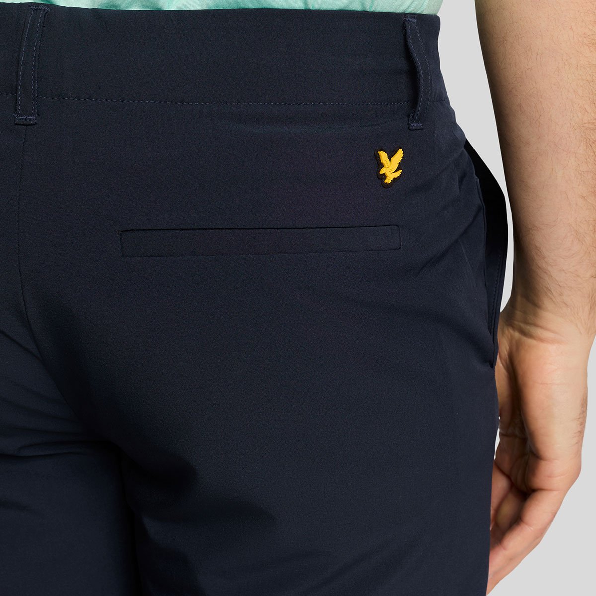 5 Pocket Golf Short Blå Lyle & Scott