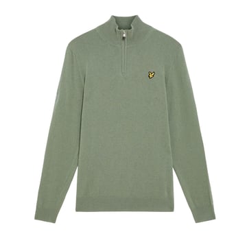 Lambswool Blend Quarter Zip Lyle & Scott