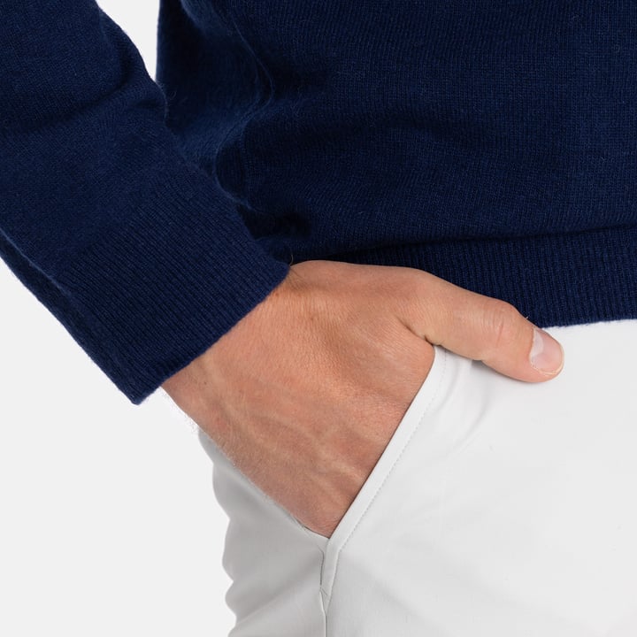 Lambswool Blend Quarter Zip Lyle & Scott