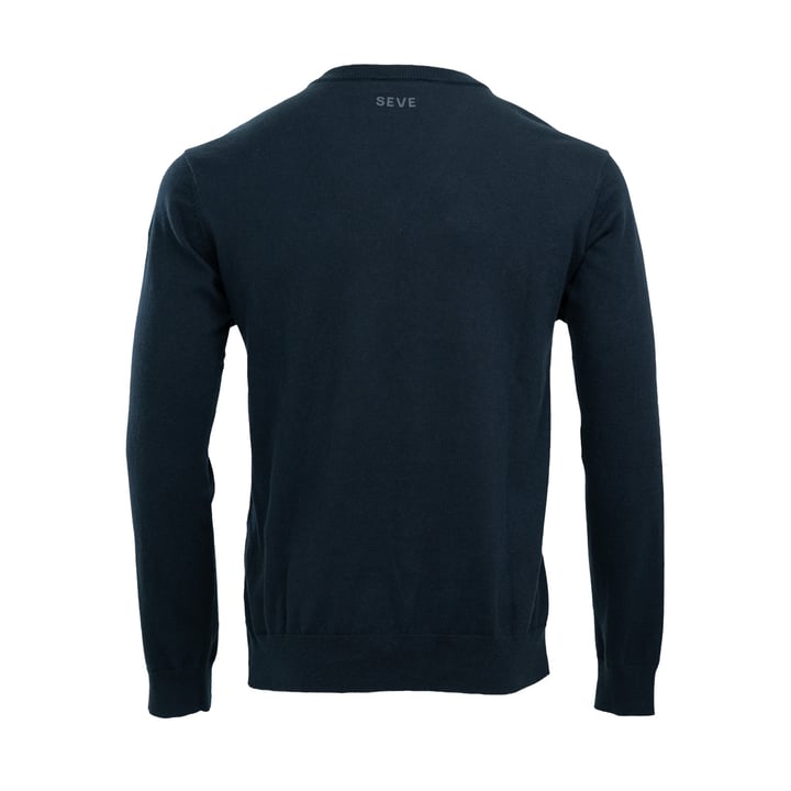 8424 Knitted Sweater Blau Seve 8424 Knitted Sweater Blau Seve