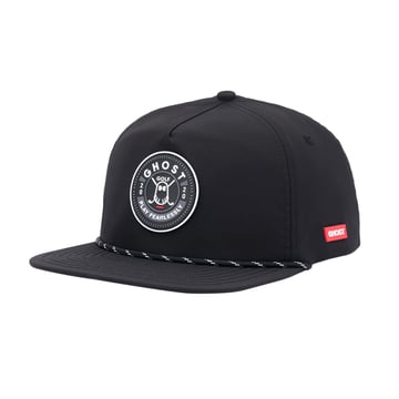 Retro Golfer Snapback Svart Ghost Golf