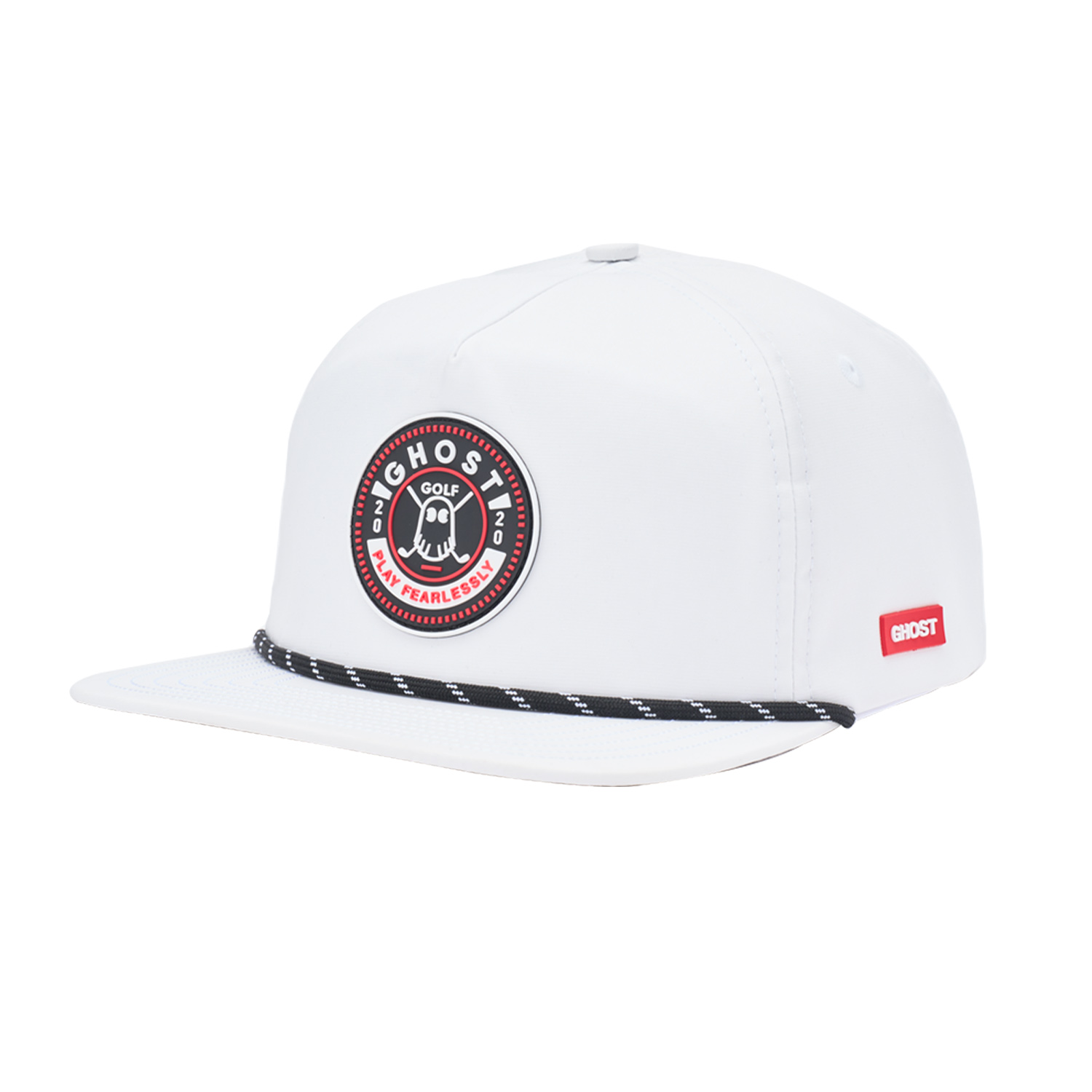 Retro Golfer Snapback Hvid