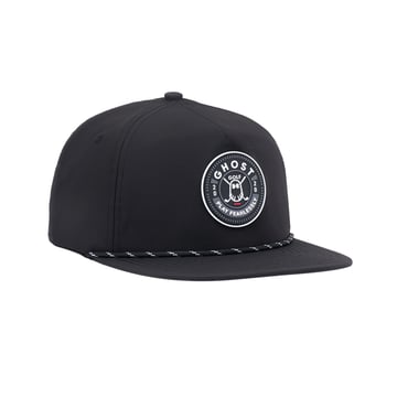 Retro Golfer Snapback Svart Ghost Golf