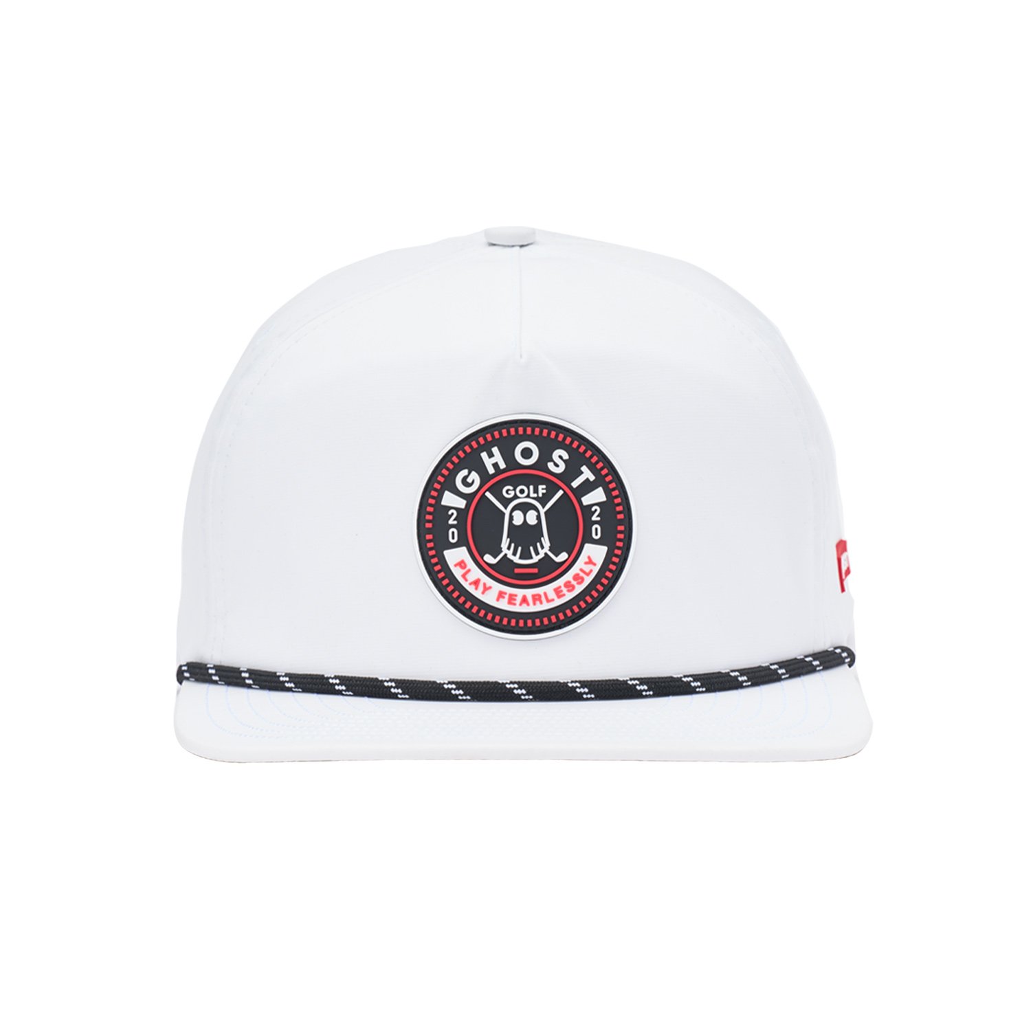 Retro Golfer Snapback Hvit Ghost Golf