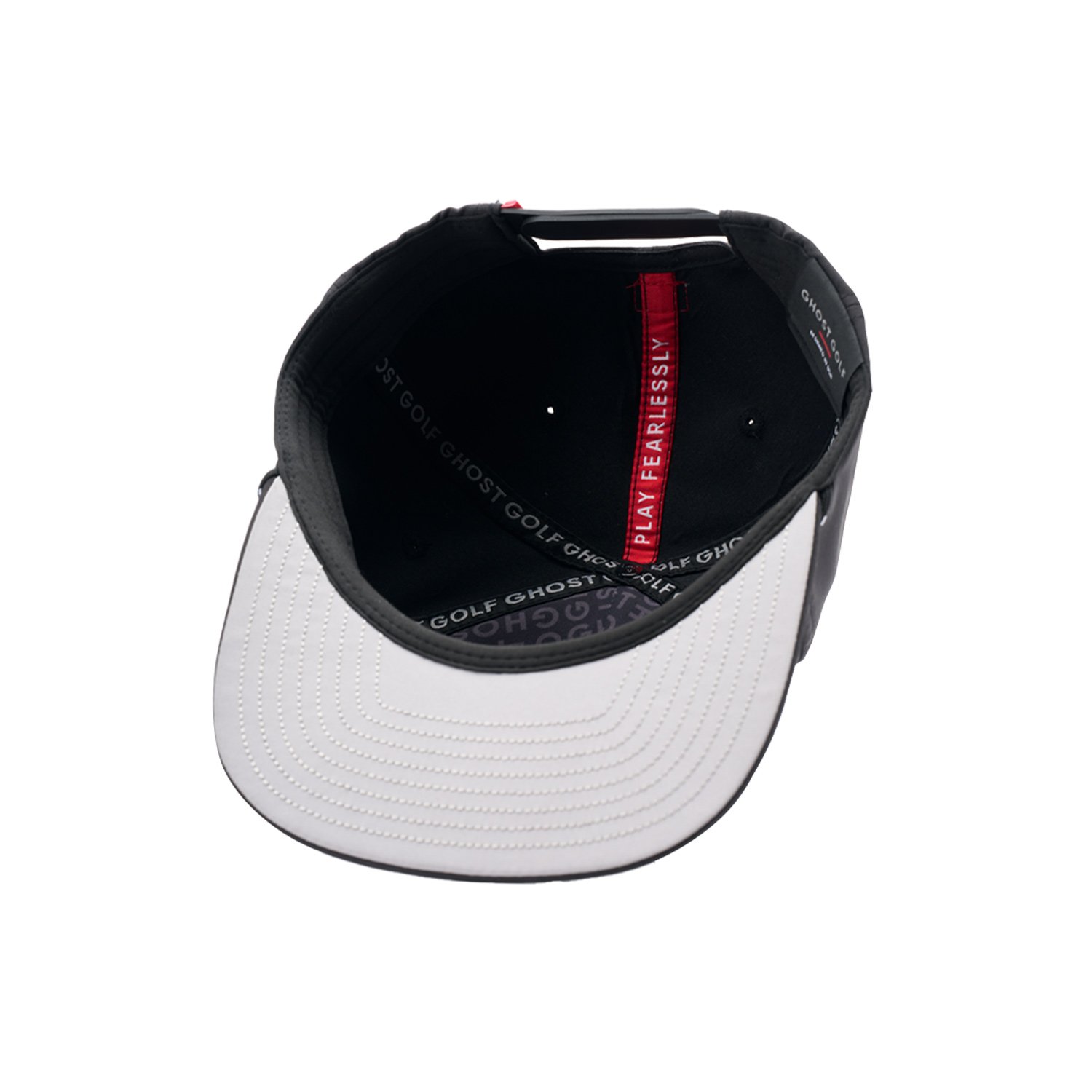 Retro Golfer Snapback Svart Ghost Golf