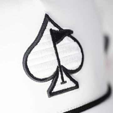 Perforated Rope Hat Valkoinen Pins & Aces