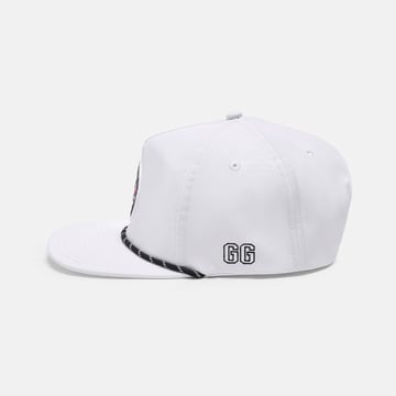 Badge Snapback Vit Ghost Golf