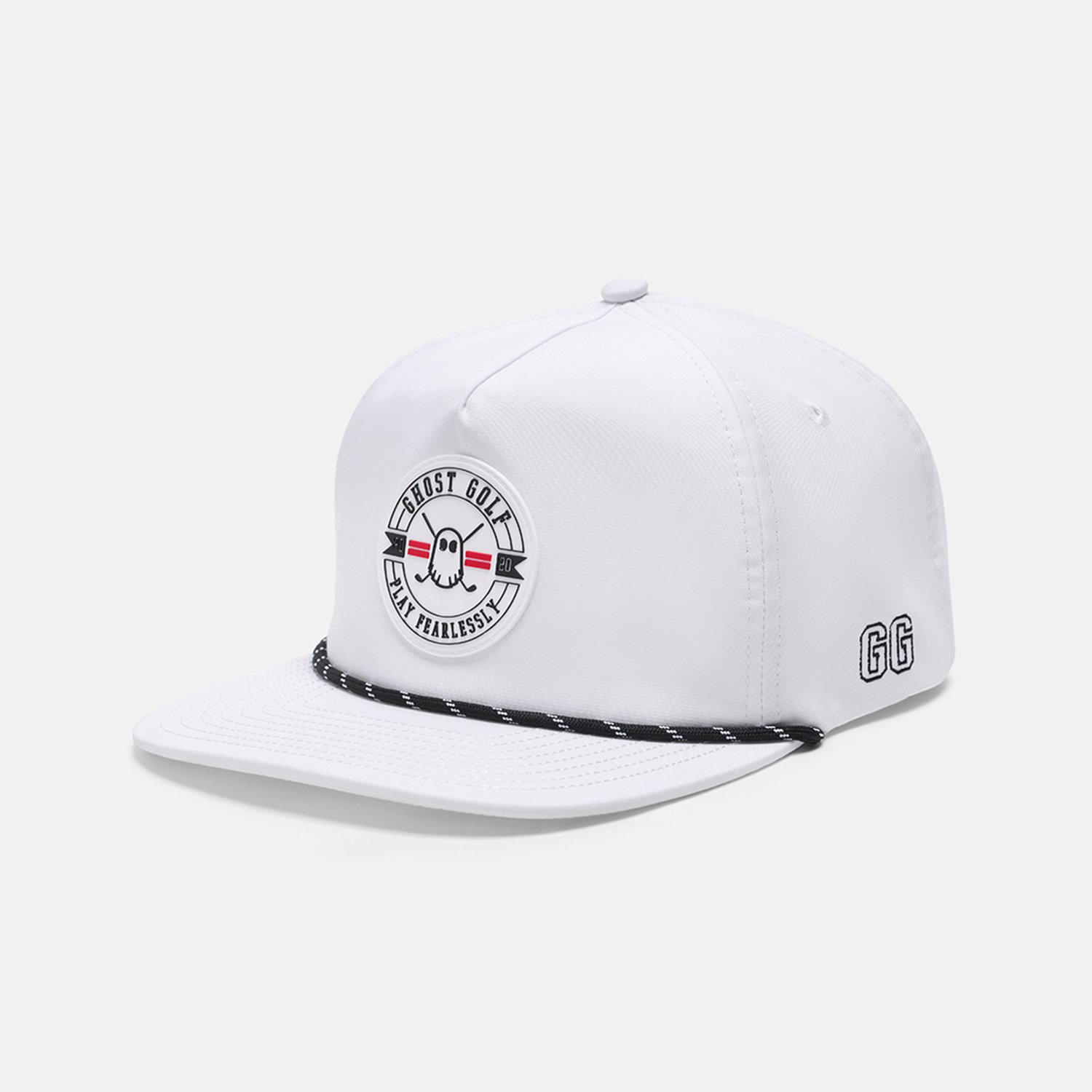 Badge Snapback Vit Ghost Golf Badge Snapback Vit Ghost Golf
