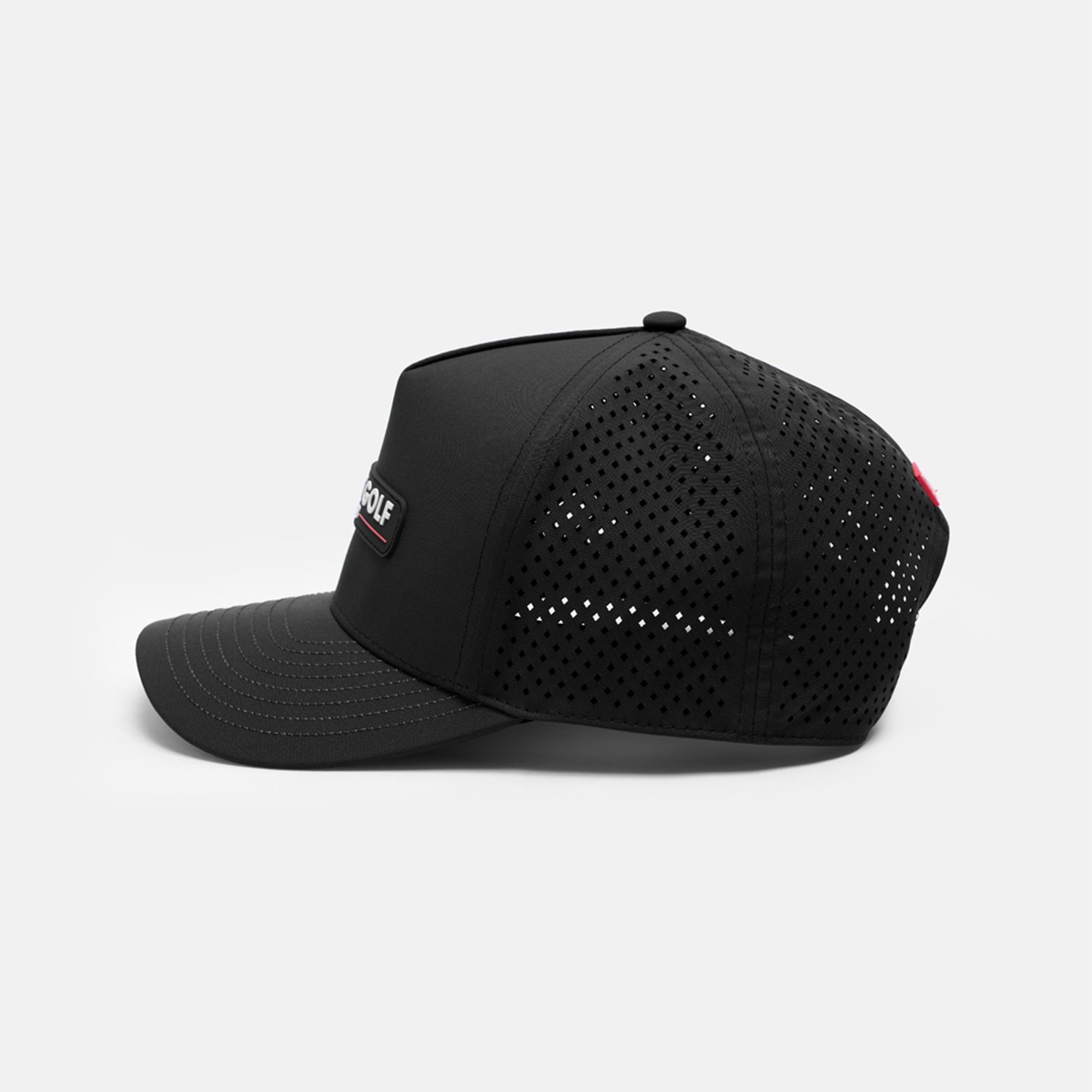 Core Logo Snapback Svart Ghost Golf Core Logo Snapback Svart Ghost Golf