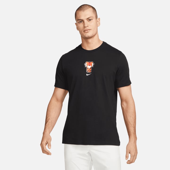 Tiger Woods Frank Golf T-Shirt Sort Nike