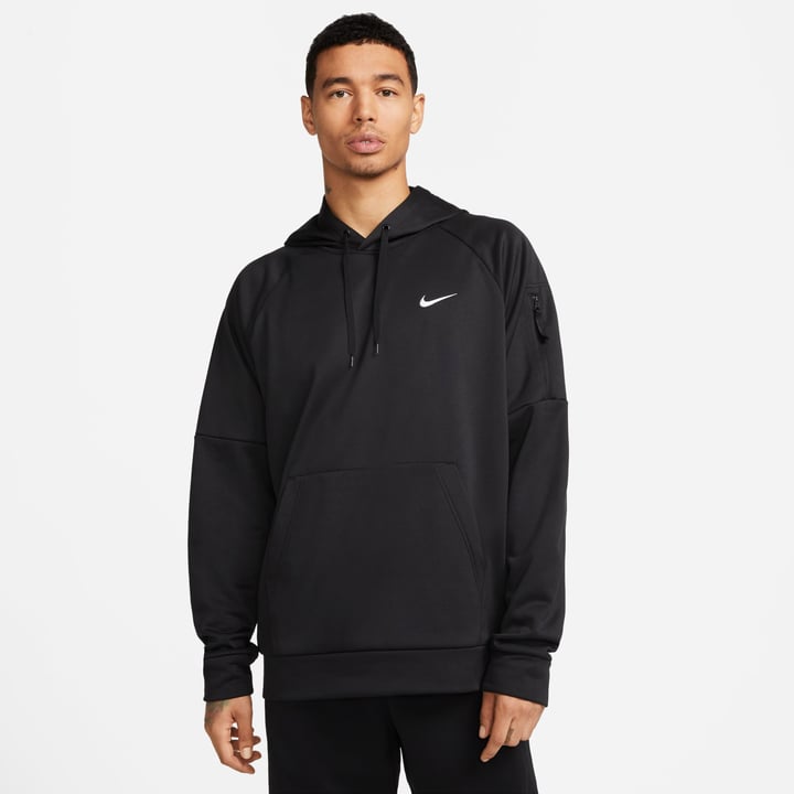 Black nike therma hoodie 2025