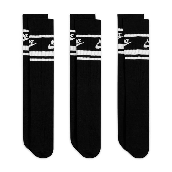 3-Pairs Sportswear Dri-Fit ES Svart Nike 3-Pairs Sportswear Dri-Fit ES Svart Nike
