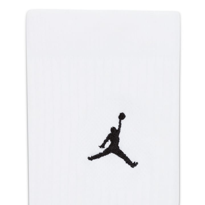 Jordan Everyday Crew Socks 3 Pairs Weiß Nike