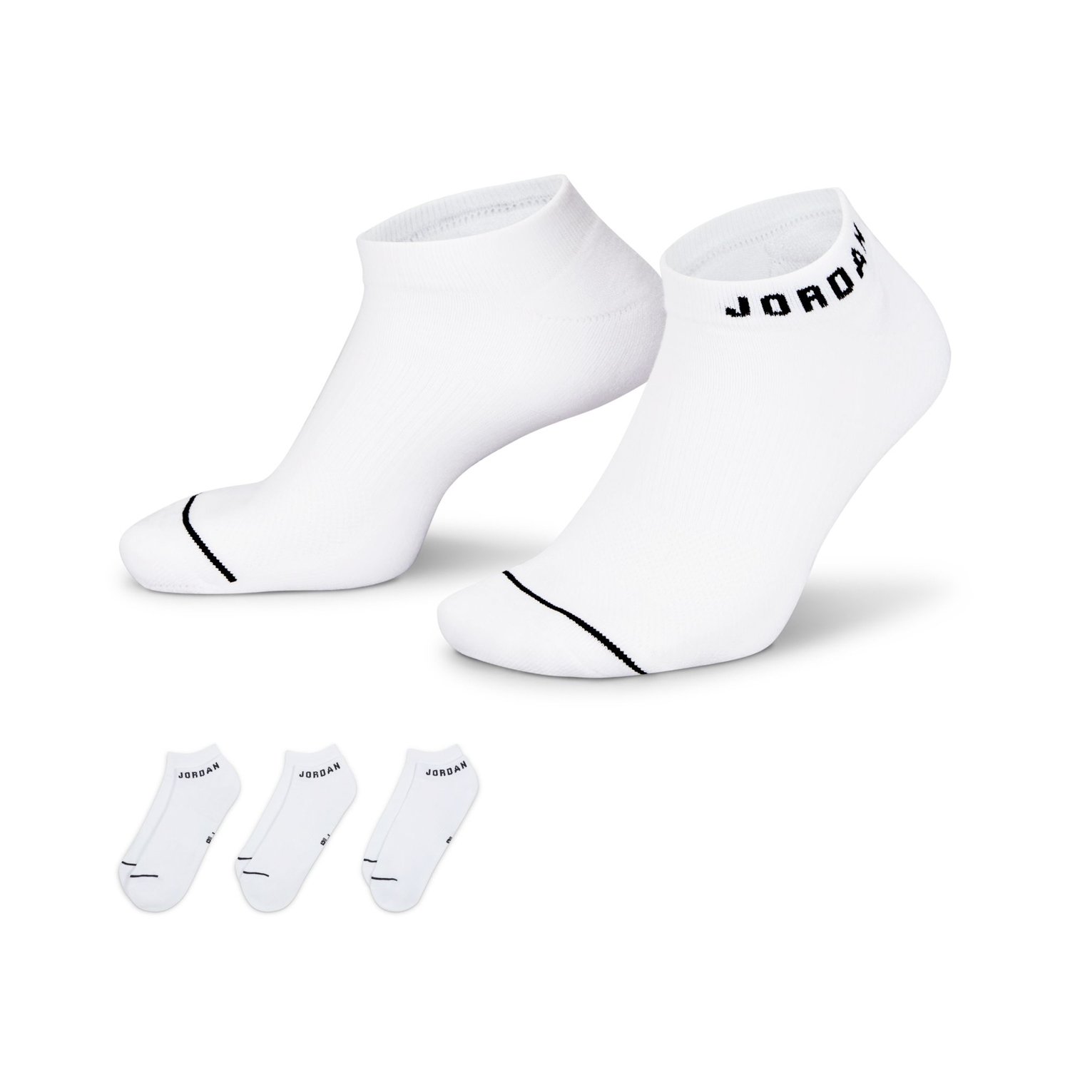 Jordan Everyday No-Show Socks 3 Pairs Nike Jordan Everyday No-Show Socks 3 Pairs Nike
