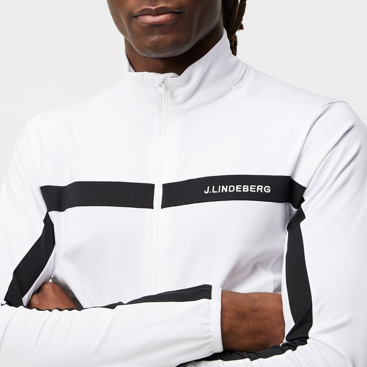 Jarvis Mid Layer White J.Lindeberg