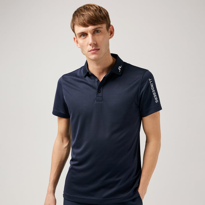 Tor Golf Polo Blau J.Lindeberg