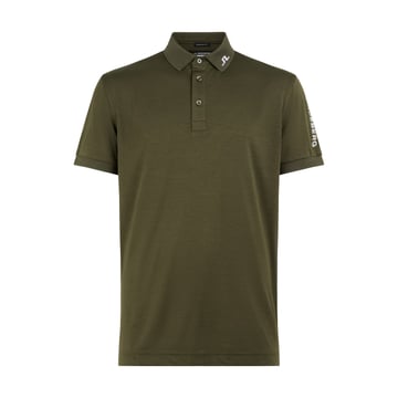 Tour Tech Reg Fit Golf Polo Grün J.Lindeberg