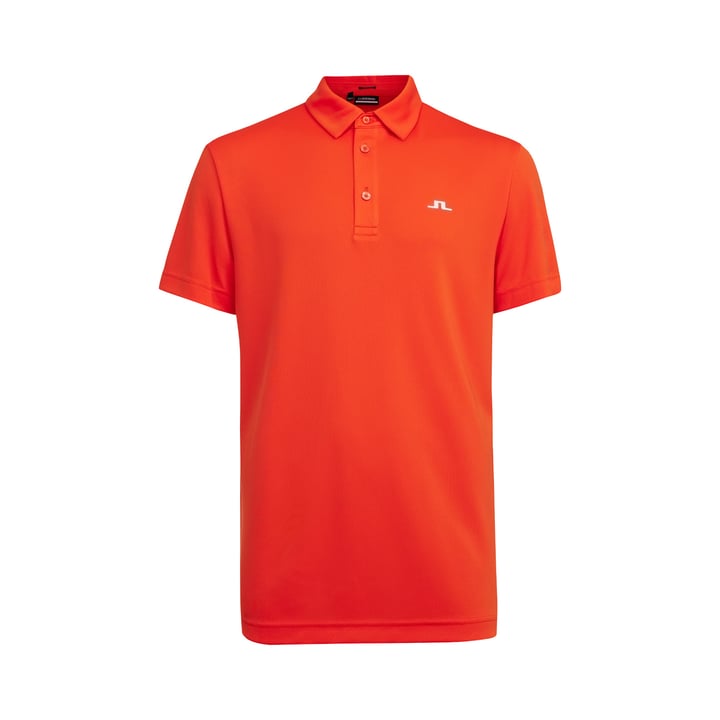 Peat Regular Fit Polo Orange J.Lindeberg