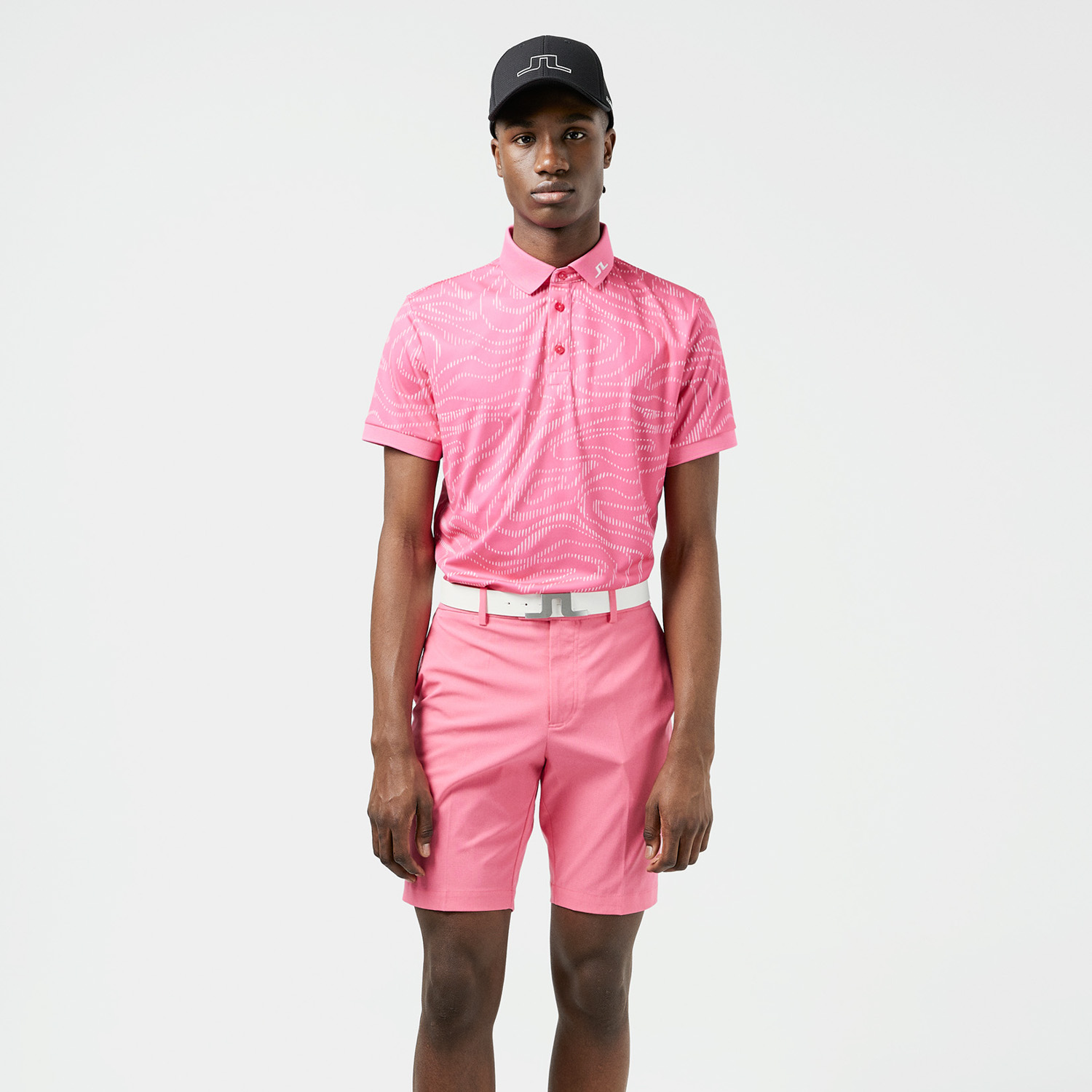Vent Tight Golf Shorts Pink - J.Lindeberg