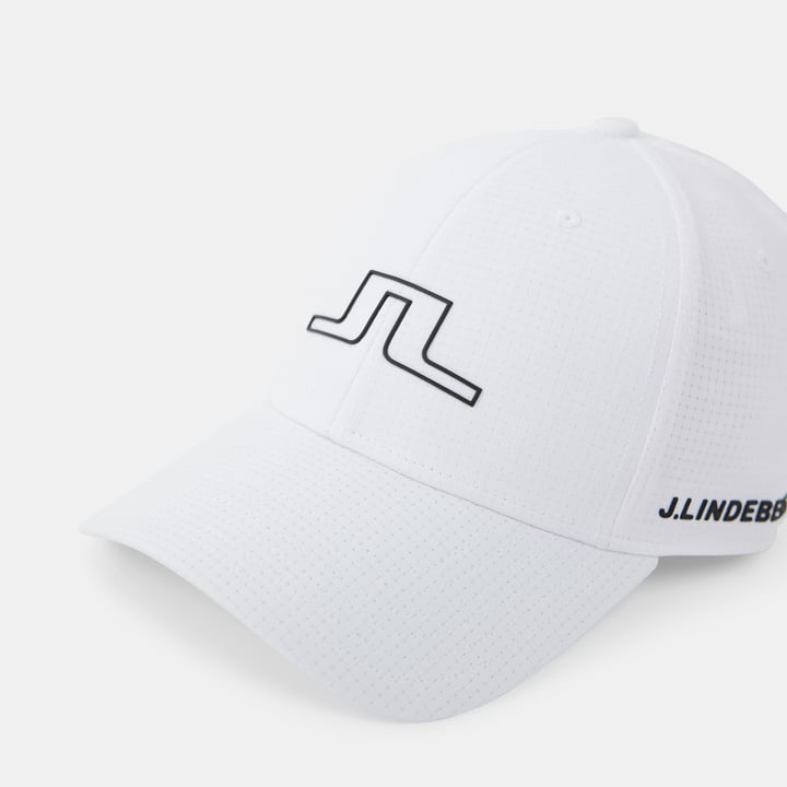 Caden Golf Cap White J.Lindeberg