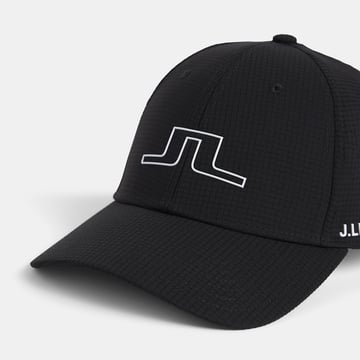 Caden Golf Cap Schwarz J.Lindeberg