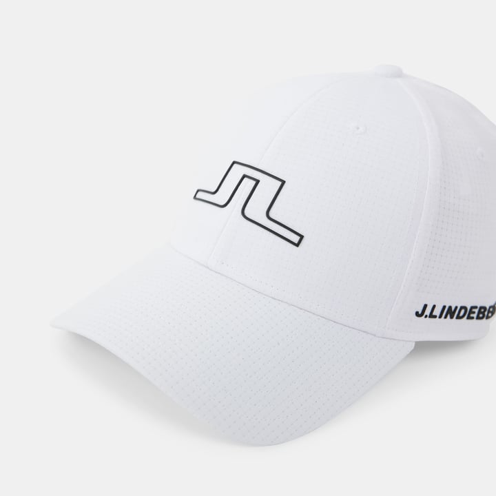 Caden Golf Cap White J.Lindeberg