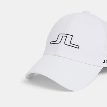 Caden Golf Cap White J.Lindeberg